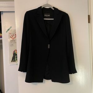 Black Vintage Emporio Armani Blazer - Size 4 US/40 IT